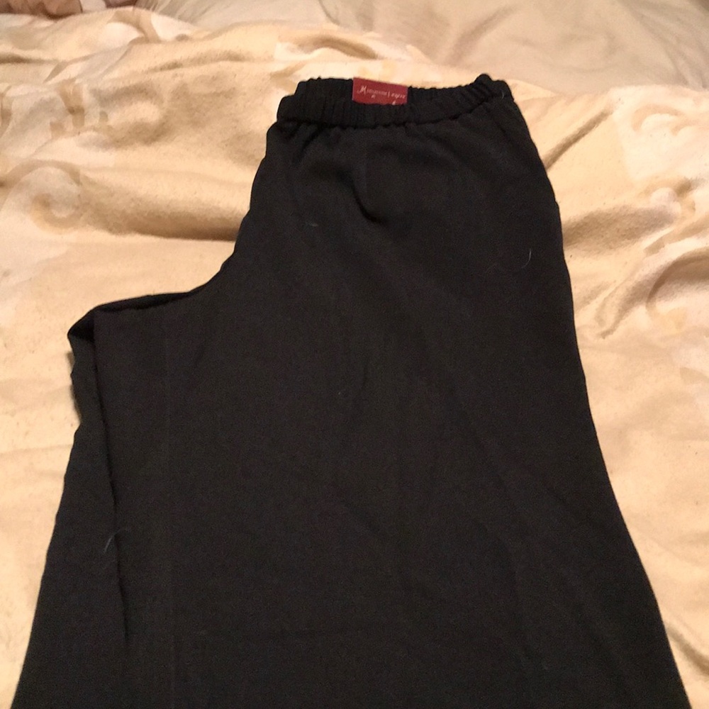 M collection black pants